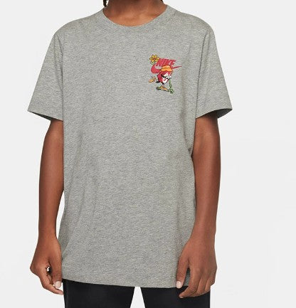 Nike K NSW Tee Boxy Scooter Hthr