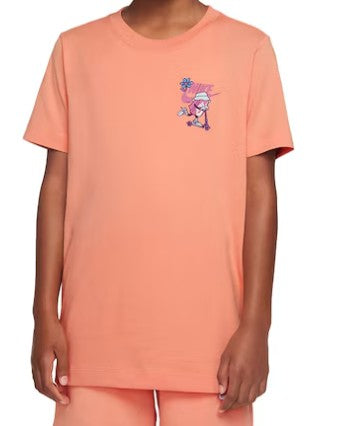 Nike K NSW Tee Boxy Scooter Apricot Agate