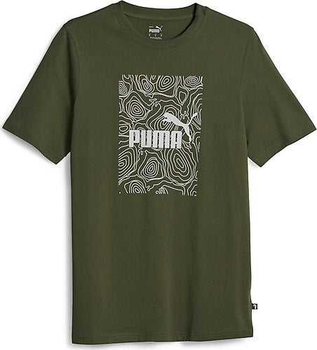 PUMA GRAPHICS REFLECTIVE TEE MYRTLE