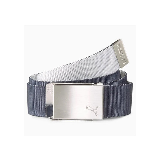 PUMA - REVERSIBLE WEB BELT NAVY