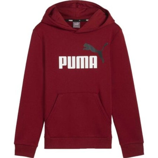 Puma Ess Big Logo Hoodie FL B Red
