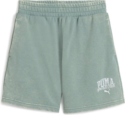 Puma Class Washed Shorts 5" TR Green Moon