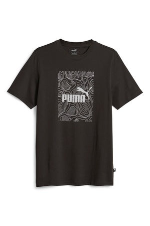 PUMA GRAPHICS REFLECTIVE TEE BLACK