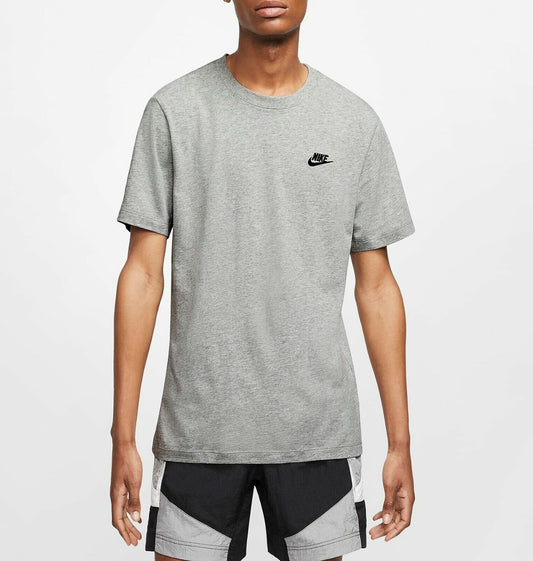 NIKE M NSW CLUB TEE GREY