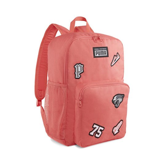 PUMA PATCH BACKPACK ELECTRIC BLUSH 22L