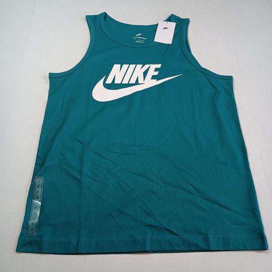 NIKE NSW TANK ICON FUTURA GEODE TEAL