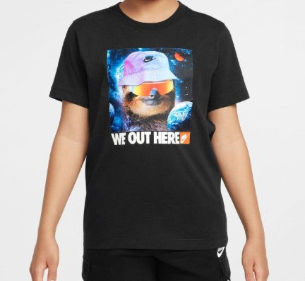Nike K NSW Tee TD Sloth Blk